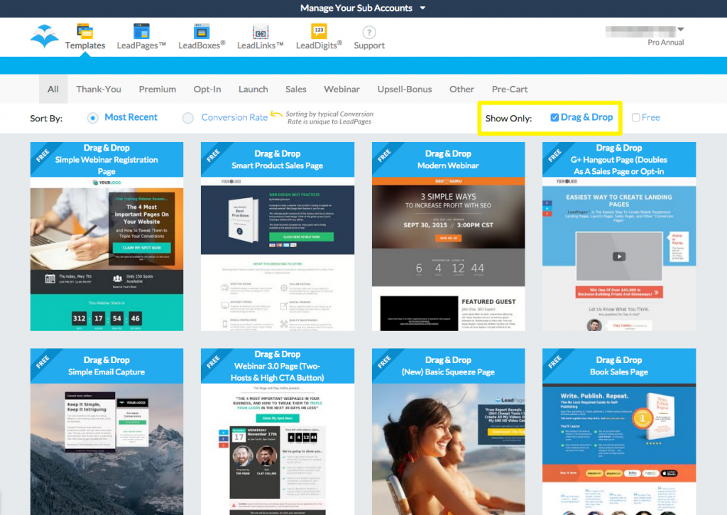 leadpages free trial