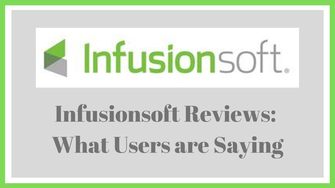 Infusionsoft Reviews